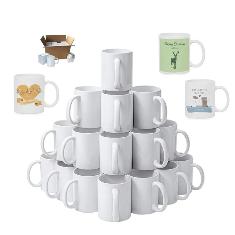 Fabricante de tazas de café de cerámica nórdica con proveedor de tazas con logotipo Tazas de té personalizadas Tazas de porcelana al por mayor Taza de sublimación