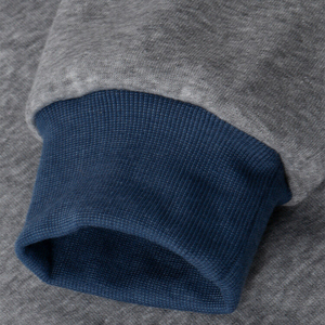 Vente en gros 100% coton sweat à capuche d'hiver pour hommes à manches longues respirant brodé motif solide personnalisé haut couleur col à capuche - Product Image 5
