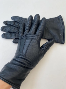 Guantes de cuero vintage de alta calidad, venta al por mayor, hechos a mano, cuero de vaca, material suave y duradero, estilo retro elegante, adecuado - Product Image 5