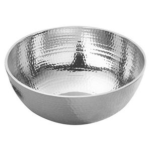 ชามกลมสำหรับตกแต่ง,ชามโลหะสเตนเลสสำหรับเสิร์ฟสลัดชามผลไม้สำหรับเคาน์เตอร์ห้องครัวชามกลางสุดหรู - Product Image 2