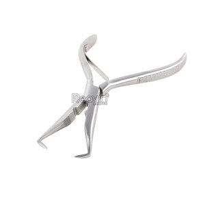 Kit professionnel d'outils pour extensions de cheveux en acier inoxydable avec étui : pinces, ciseaux, aiguilles, crochets et outils à boucles - Product Image 2