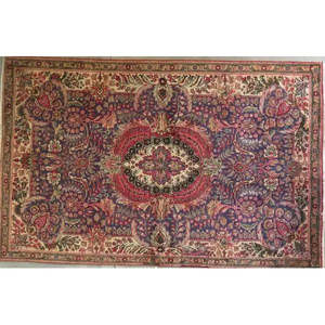 Tapis en laine fait main élégant avec un design vintage luxueux, artisanat de haute qualité pour la maison, le bureau ou le sol. - Product Image 1