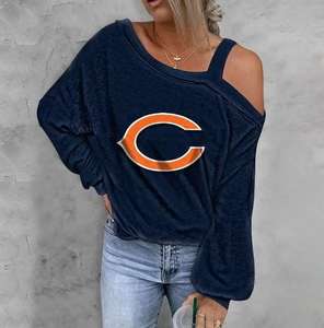 Sweat-shirt à capuche décontracté à manches longues en tissu respirant de style équipe de football américain imprimé en 3D personnalisé pour adultes - Product Image 4