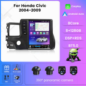 NaviFly NF Android Qled layar sentuh Wifi, untuk Honda Civic 2004-2009dengan pemutar mobil Android Auto - Product Image 2