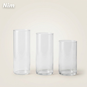 Gobelet en verre transparent 700 ml grande capacité, à paroi simple, pour boissons froides, idéal pour les fêtes, usage adulte, design minimaliste - Product Image 2