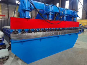 China Xinbo Hydraulische Biegemaschine für 0,3-0,8 mm Dicke Faltbare 6m Blechplatten - Product Image 4