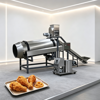 Machine d'enrobage continue d'assaisonnement de casse-croûte de machine d'assaisonnement de tambour de croustilles de banane