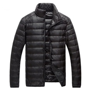 Veste légère en duvet pour hommes 2024 automne hiver nouveaux manteaux veste à capuche compressible pour hommes - Product Image 5