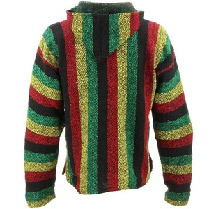 Premium Quality <b>Acrylic</b> Knitted Street Wear Men's Baja Hoodies Full Sleeve Pullover Hoodies for Winter - Product Image 6