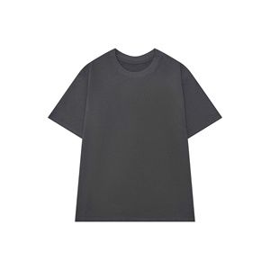 เสื้อยืดรุ่นสั้นเฮฟวี่เวทสำหรับทั้งชายและหญิงทำจากผ้าฝ้าย100% มีรายละเอียดโบว์แนววินเทจปักโลโก้ - Product Image 3