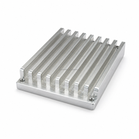 Tête de connecteur en cuivre usinée CNC en aluminium refroidi par OEM pour soudage par friction de plaques usinées, pour CPU et semi-conducteurs, de M-lathe