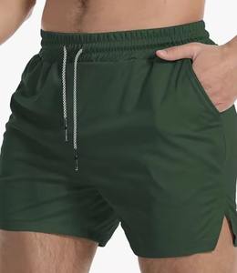 Pantalones Cortos Deportivos de Malla Personalizados al por Mayor, Nuevos, OEM, para Hombre, de Secado Rápido, Atléticos, de Nailon y Poliéster, para Gimnasio y Fitness - Product Image 5
