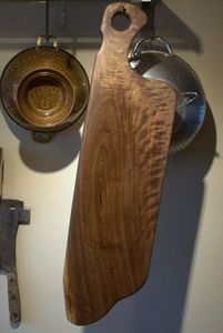 Planches à découper en bois d'acacia Planche à découper avec rainure profonde pour jus Planches rectangulaires naturelles Plateau en bois pour fromage Grand bois - Product Image 5