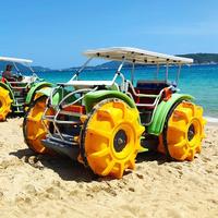 Leading Supplier Selling Top Quality Amphibious <strong>Water</strong> Vehicle Aqua Cycle 4-Wheel Pedal <strong>Boat</strong> <strong>Best</strong> <strong>Water</strong> Play Equipment