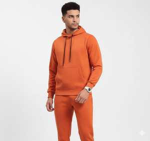 ชุดวอร์มแบบสองชิ้นรุ่นใหม่ปี 2026 ชุดออกกำลังกายวิ่ง ชุดวอร์มไซส์ใหญ่สำหรับผู้ชาย ชุดวอร์มผู้ชายคุณภาพสูงแบบสวมหัว - Product Image 4