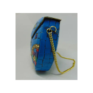 Stylish <b>Square</b> Clutch Bag for Women New Design Casual Stone Pattern Available at Wholesale Price From Indian Supplier - Product Image 3