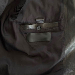 Chaquetas de cuero bordadas personalizadas para hombre de buena calidad chaqueta de cuero de invierno para hombre a la venta chaquetas de moda cómodas - Product Image 3