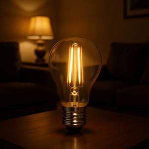 Bombilla LED de Filamento Estándar E27 de 6W, Color Ámbar - Product Image 3