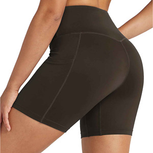 กางเกงปั่นจักรยานเอวต่ำไร้รอยต่อสำหรับผู้หญิงกางเกงขาสั้นสำหรับออกกำลังกายเล่นฟิตเนสเข้ายิม - Product Image 5