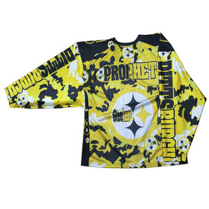 Venta caliente personalizada barato fútbol americano Jersey manga larga nuevo diseño joven adulto tamaño de alta calidad - Product Image 6