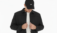 Nouvelle Collection Automne Hiver – Manteau Homme Réversible Anti-Plis à Boutonnage Simple, Col Montant, Mi-Long, en Acrylique Peigné Écologique et Sans Coutures
