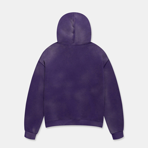 High Quality Sunfade Hoodies With 100% Cotton Polyester Low Moq Top Fashion Washed Sunfade Hoodies for Men - Product Image 2