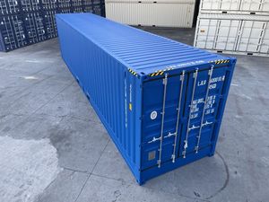 Contenedor de Envío Seco Azul de 40 Pies, Nuevo y Vacío, para Transporte de Mercancías, Origen Ankara, Marca de Contenedor de Envío Externo - Product Image 5