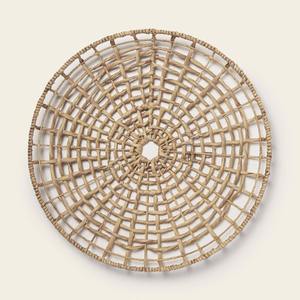 Décorations murales en jacinthe d'eau, art mural suspendu écologique, décoration de chambre d'hôtel, de resort - Product Image 1