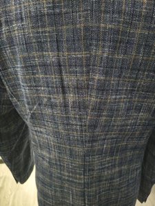 NAYIJI Vente en gros Blazer rayé de haute qualité Coupe ajustée Vêtements d'affaires pour hommes <span class=keywords><strong>Costume</strong></span> à simple boutonnage pour <span class=keywords><strong>homme</strong></span> - Product Image 4