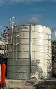 Cylindrical Shape Zinc Aluminium Water <b>Storage</b> <b>tank</b> Is Made of Zinc Alloy ZnAl <b>Tank</b> - Product Image 2