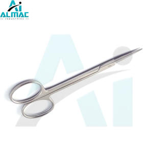ALMAC Tijera Iris de alta calidad Recta y curvada 9cm, 10,5 cm, 11,5 cm Instrumentos quirúrgicos de acero inoxidable Tijera para ojos - Product Image 3