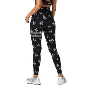 Leggings promotionnels avec logo personnalisé pour femmes, leggings 100% coton, collants pour femmes avec conception par sublimation, leggings pour vêtements de sport - Product Image 4