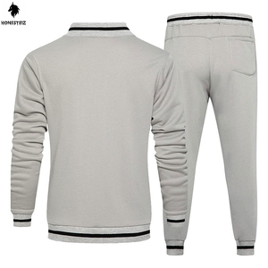 ชุดวอร์มไนลอน2ชิ้นสำหรับผู้ชายและผู้หญิง, ชุดวอร์มกางเกงวอร์มผ้านิ่มมีซิป - Product Image 2