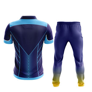 Uniforme de Cricket para Hombre de Color Sólido y Talla Personalizada en el Último Diseño, Uniformes de Cricket para Hombre al por Mayor - Product Image 4