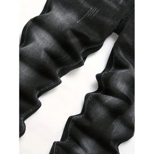 Pantalones Vaqueros Clásicos de Pierna Recta para Hombre, Estilo Desgastado, Unisex, Corte Recto, Disponibilidad al por Mayor con OEM y ODM - Product Image 4