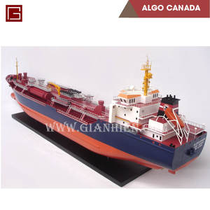 Gia Nhien Fabricant Approuvé Conception Personnalisée Basse quantité minimale de commande Navires Commerciaux ALGOCANADA MODÈLE DE BATEAU EN BOIS _ ARTISANAT EN BOIS - Product Image 2