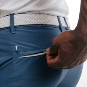 Short de randonnée en plein air Cargo personnalisé de qualité supérieure Short de golf en nylon à séchage rapide pour hommes avec poches zippées - Product Image 1