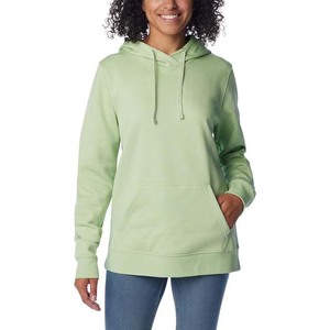 Sweats à capuche pour femmes surdimensionnés 100% coton pull à capuche Logo personnalisé sweat à capuche court respirant grande taille sweat lavé techniques - Product Image 1
