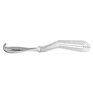 Rétracteur pulmonaire ALLISON de 320 mm (12 1/2 po) à fenêtres angulaires, instrument chirurgical de qualité supérieure avec une largeur de mâchoire de 54 mm - Product Image 6