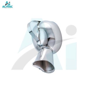ALMAC Premium Female Urinal Pot Manual Instrumento médico de acero inoxidable con certificación CE Resistente a la oxidación y de larga duración - Product Image 4