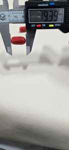 Piedra Preciosa de Coral Rojo Italiano, Piedra Preciosa Suelta, para Fabricación de Joyas, Calidad Fina, Forma Ovalada Doble, Tamaño Grande - Product Image 2