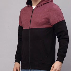 Custom Design <b>Men</b> <b>Zipper</b> <b>Hoodie</b> Full Zip Hooded Sweatshirt Fashion Sportswear Comfortable Casual Wear Plain <b>Hoodie</b> - Product Image 3
