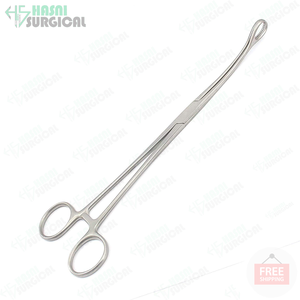 Fórceps de esponja Forester de alta calidad, fórceps de sujeción de esponja médica curvada de acero inoxidable, embalaje personalizado - Product Image 4