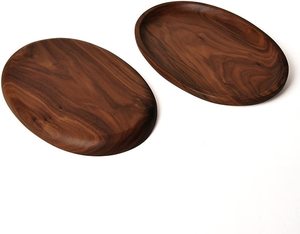Meilleur plateau de service en bois fabriqué à la main Plateau de service alimentaire en bois personnalisé pour mariage et ustensiles de cuisine vaisselle plateau de service alimentaire - Product Image 5