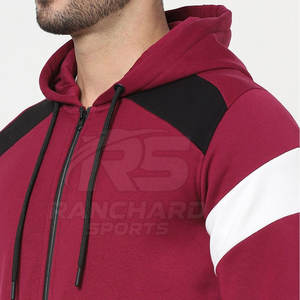 Sudadera con Cremallera Urbana para Hombre, Sudadera con Cremallera Extra Grande para Hombre, Sudadera con Cremallera de Corte Moderno para Hombre, Sudadera con Cremallera Moderna para Hombre - Product Image 4
