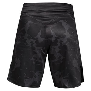 กางเกงขาสั้นกีฬาศิลปะการต่อสู้ MMA สีดำแห้งเร็วน้ำหนักเบาระบายอากาศได้ดีวัสดุโพลีเอสเตอร์การฝึกมวยไทย - Product Image 2