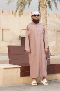 Thobe long pour homme, respirant, léger, à séchage rapide, Jubba pour les occasions décontractées et festives, Thawb arabe classique, approvisionnement OEM MAXI - Product Image 5