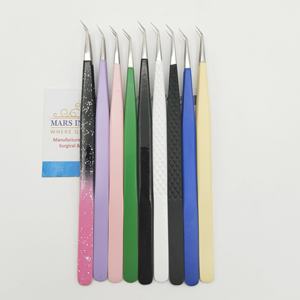 Isolation 45 degrés Extension de cils classiques Pince à épiler durable Prise parfaite Ne glissez jamais les cils - Product Image 2