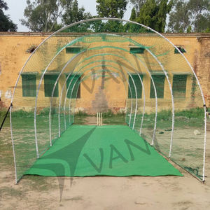 High Quality Portable <b>Cricket</b> Training Cage Custom Size Made of Fiberglass and HDPE Net for Training <b>Equipment</b> - Product Image 1