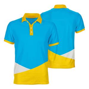 Uniforme de hombre liso para Polo impresión personalizada logotipo bordado algodón poliéster sublimación sólido en blanco Golf polos - Product Image 4